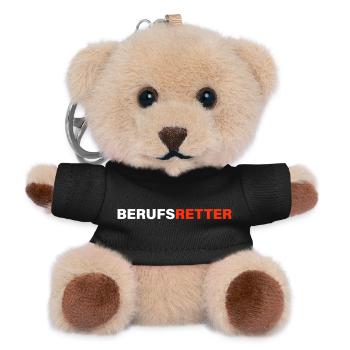 Professional rescuer - Teddy Keyring - black - Front