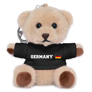 Deutschland T-Shirt Germany - Teddy Keyring - black - Front