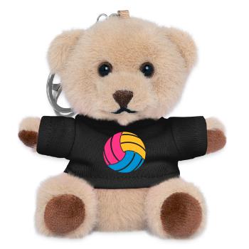 Volleyball - Teddy Keyring - black - Front