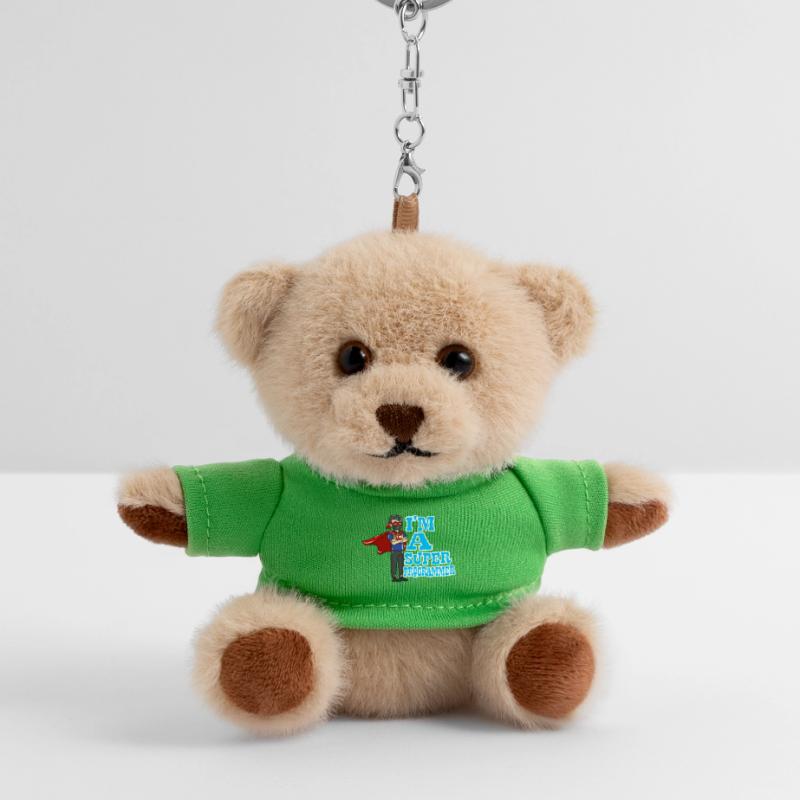 Programmer computer science gift Teddy Keyring