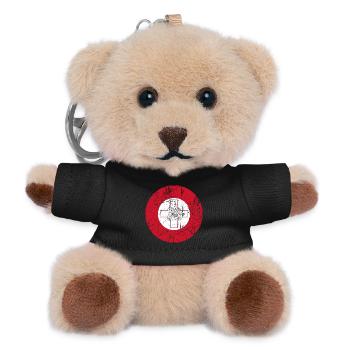 aeronautica Malta Luftwaffe roundel Luftwaffe - Teddy Schlüsselanhänger - Schwarz - Vorne