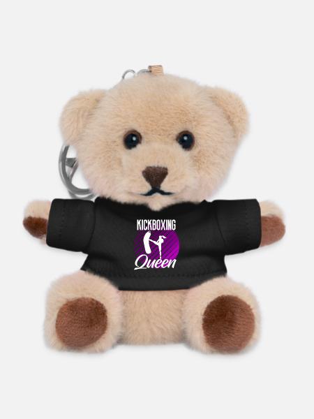 Kickboxing Queen Women Kickboxing - Teddy Keyring - black