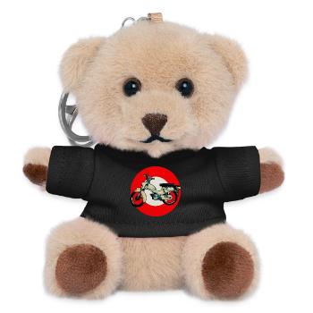 Snap Mopeds - Teddy Schlüsselanhänger - Schwarz - Vorne