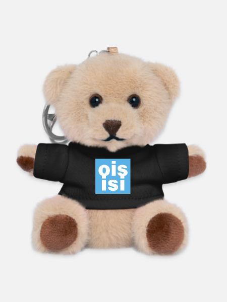 ois isi - Teddy Schlüsselanhänger - Schwarz