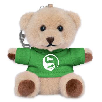 Icelandic Horses Vintage Horses Horse Fan Gallop - Teddy Keyring - green - Front
