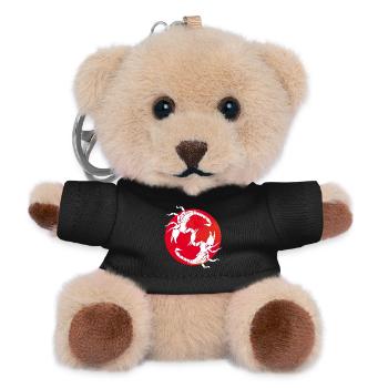 Skorpione - Buchstabe S - Teddy Schlüsselanhänger - Schwarz - Vorne