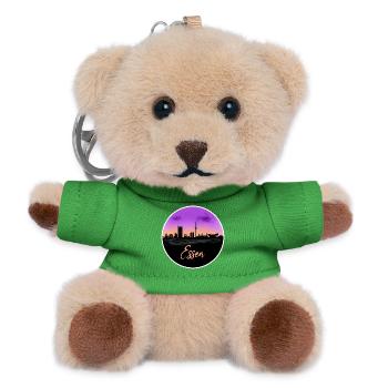 Essen Fine Skyline - Teddy Keyring - green - Front