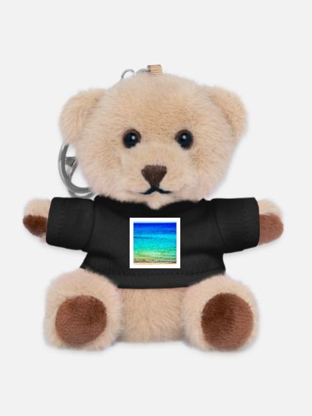 Sea - Teddy Keyring - black