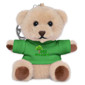 Environment, Tree, Earth, Nature, Statement, Environmental Protection - Teddy Keyring - green - Front