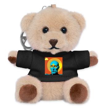 Surreal 08 - Teddy Schlüsselanhänger - Schwarz - Vorne