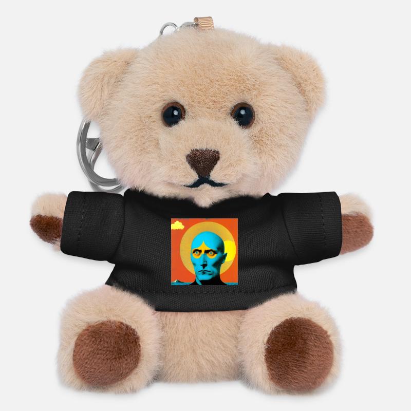 Surreal 08 - Teddy Keyring - black