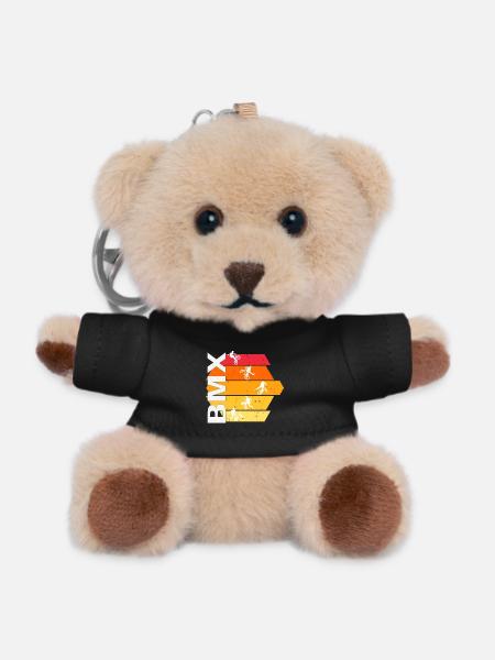 BMX - Teddy Schlüsselanhänger - Schwarz
