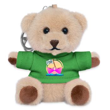 BOOTFAHREN FÖHR INSEL - Teddy Schlüsselanhänger - Grün - Vorne