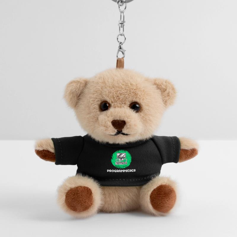 Computerfreak Skripting Developer Programmierer Teddy Schlüsselanhänger