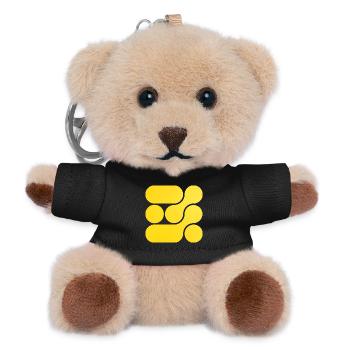 OCHOOO - Gelb - Teddy Schlüsselanhänger - Schwarz - Vorne