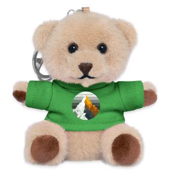 Gradient Peak Summit - Teddy Keyring - green - Front