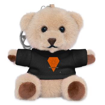Sugammadex - Teddy Schlüsselanhänger - Schwarz - Vorne