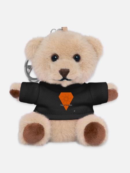 Sugammadex - Teddy Schlüsselanhänger - Schwarz