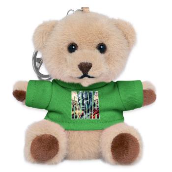 ROMA - Teddy Keyring - green - Front