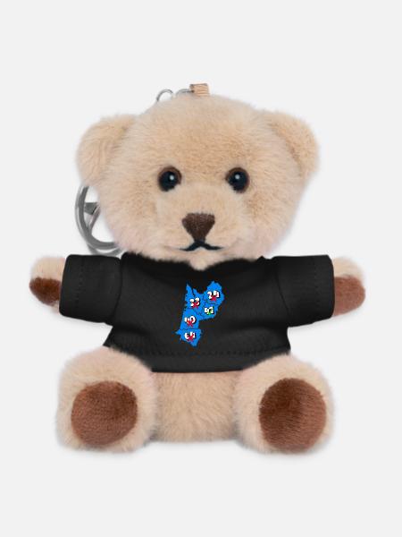 Région Aquitaine - Porte-clés ourson - noir