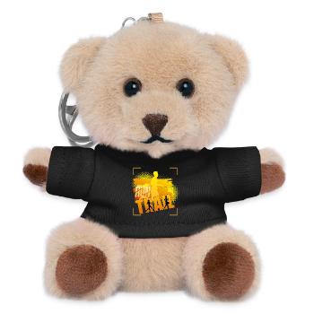 Trail Running - Teddy Schlüsselanhänger - Schwarz - Vorne