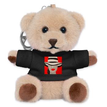 Stolz 2019 - Teddy Schlüsselanhänger - Schwarz - Vorne
