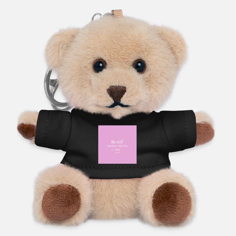 Be still and know that I'm God - Teddy Keyring - black