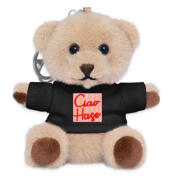 CIAO HASE SELBSTWERT - Teddy Schlüsselanhänger - Schwarz - Vorne