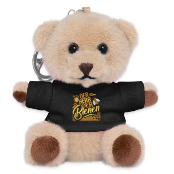 Imker - Teddy Schlüsselanhänger - Schwarz - Vorne