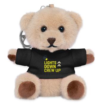 Theatre Technology Crew Stage Technician Sound - Teddy Keyring - black - Front