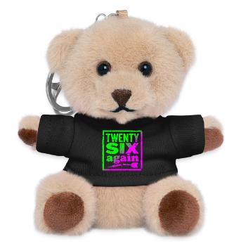 Darts shirt or cup 26 points miss - Teddy Keyring - black - Front