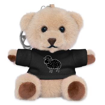 black sheep - Teddy Keyring - black - Front