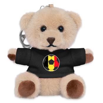 Football - Équipe de Belgique - Porte-clés ourson - noir - Devant