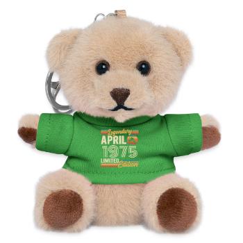 April 1975 51. Jubiläumsgeschenk – April 1975 - Teddy Schlüsselanhänger - Grün - Vorne