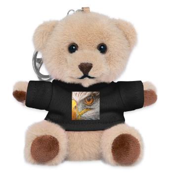 Eagle Eye - Teddy Keyring - black - Front