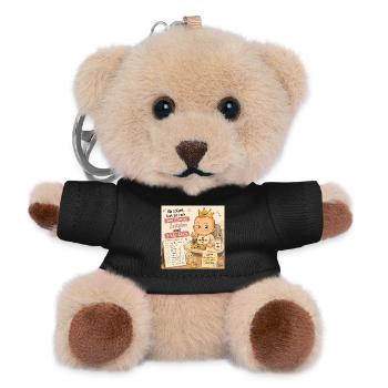 Babys im Alltag - Teddy Schlüsselanhänger - Schwarz - Vorne