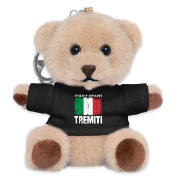 Tremiti Coordinates - Teddy Keyring - black - Front