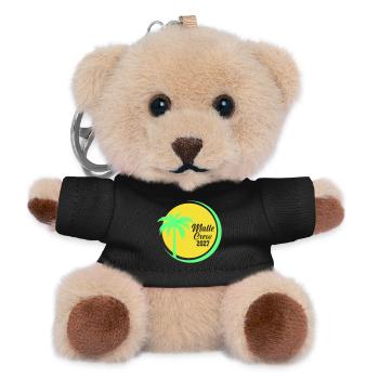 Malle Crew 2027 Palmen Design - Teddy Schlüsselanhänger - Schwarz - Vorne