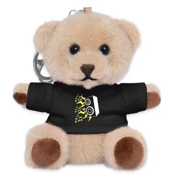 Speaker and music - Teddy Keyring - black - Front