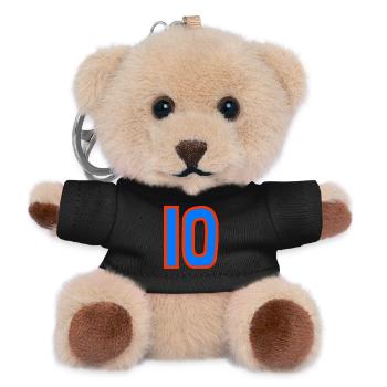 10. 10 YEARS. 10th ANNIVERSARY. 10 YEAR ANNIVERSARY. - Teddy Keyring - black - Front