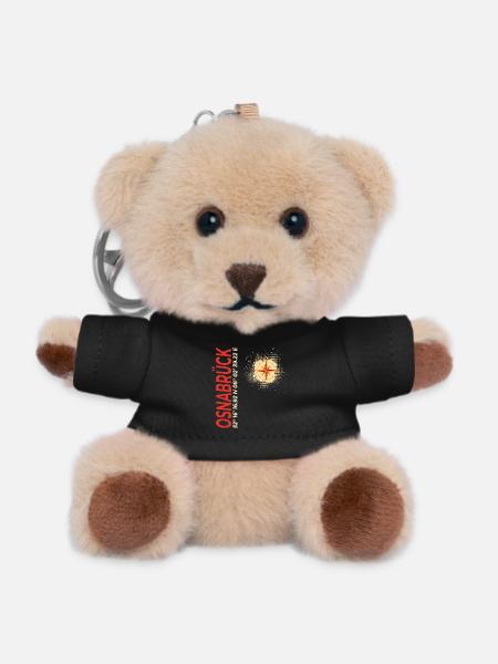 Osnabrück - Teddy Schlüsselanhänger - Schwarz
