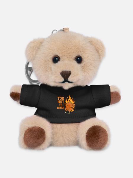 too hot to hendl - Teddy Keyring - black