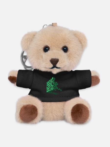 What would life be? - Teddy Keyring - black