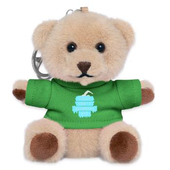 Sorry Can't Swimming Bye Swimmer Excuse Humor - Teddy Keyring - green - Front