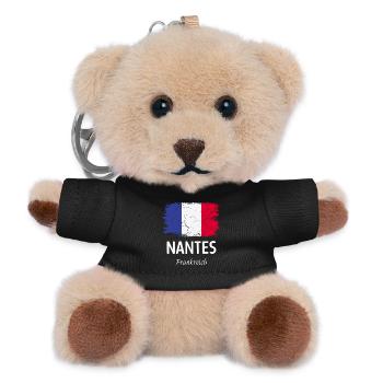 Nantes - Teddy Schlüsselanhänger - Schwarz - Vorne