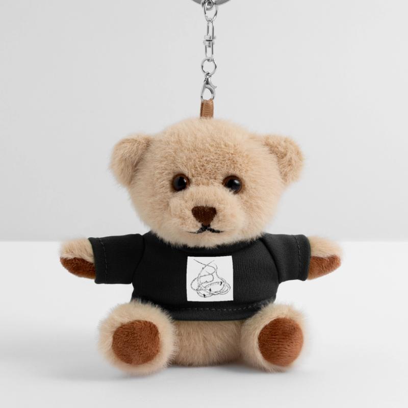 Multi-layered looping paths Teddy Keyring
