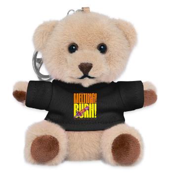 SCHMILZT! Wand des Feuers - Teddy Schlüsselanhänger - Schwarz - Vorne