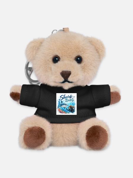 Shark Buddy Underwater Friend - Teddy Keyring - black