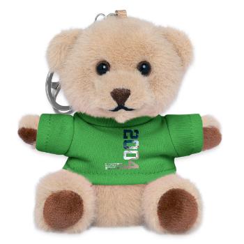 22E ANNIVERSAIRE ÉDITION LIMITÉE 2004 - Porte-clés ourson - vert - Devant
