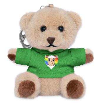 Mouton Lgbt Rainbow Colors - Porte-clés ourson - vert - Devant